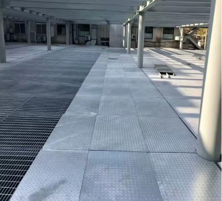 광산 현장용 맞춤형 핫 디프 가લ્પ네이즈 된 강철 Grating gutter 커버 플레이트