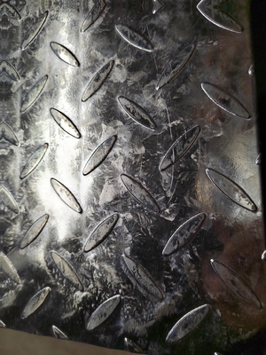 커스터마이징 가능한 40g/m2 진크 층 중간 단단한 진료 패턴 철판 1.5*1250mm