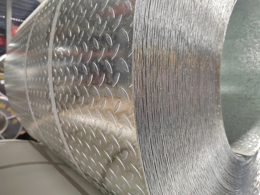 40g / m2 진크 계층 진료 패턴 강철판 1.5/1.8/2.0 * 1500/1000mm