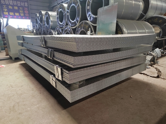 5.75*1500mm 웰딩 젤바니제 철강판 건설 코팅 Z41-Z60 사용자 정의